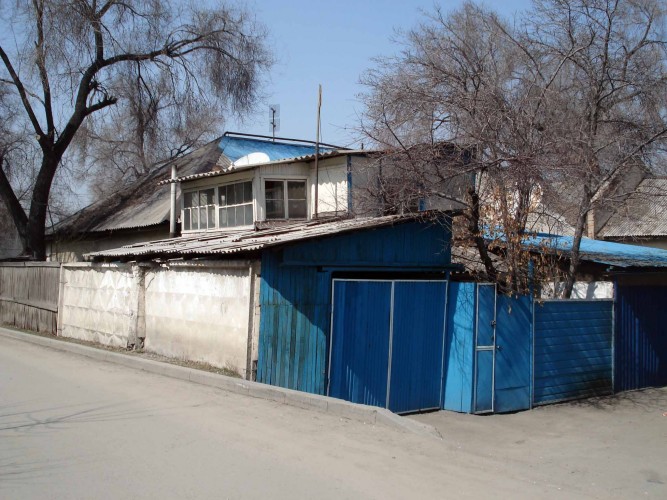 Typical Suburban House in Central Asia